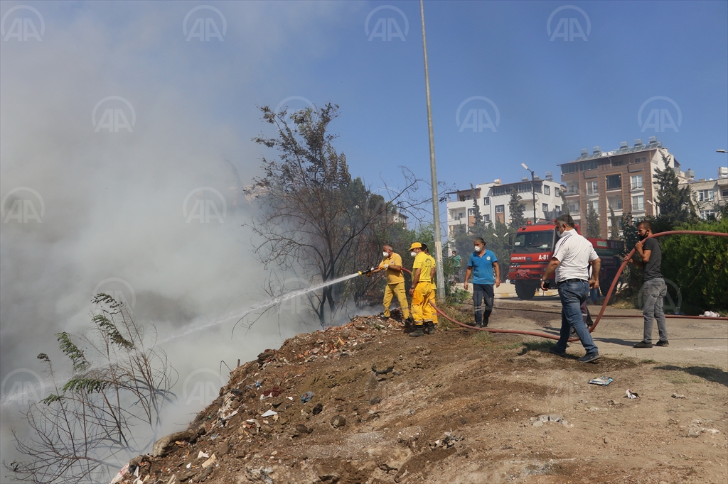 Hatay yangını son dakika