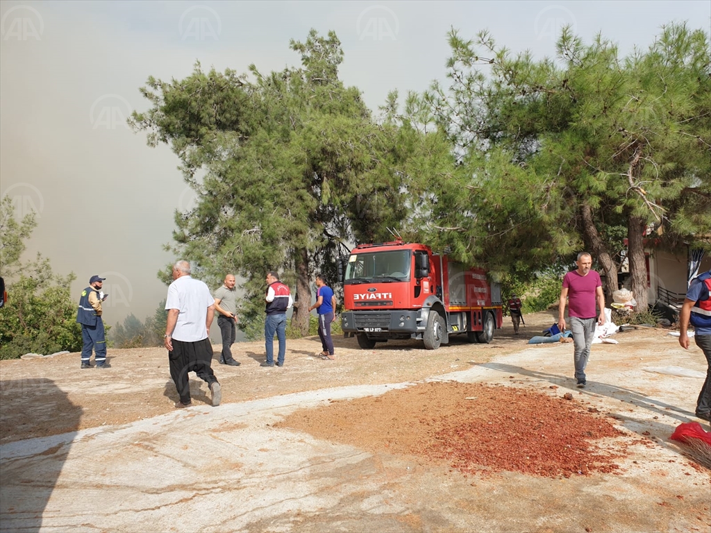 Osmaniye Kadirli'de Yangın