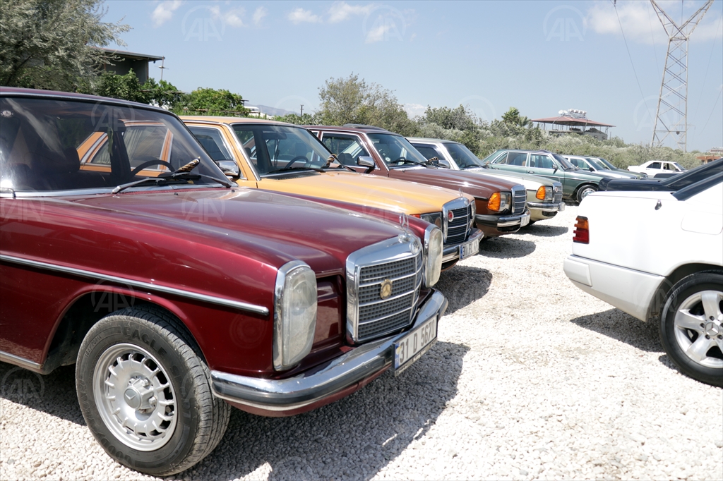 hatay da mercedes tutkunları buluştu