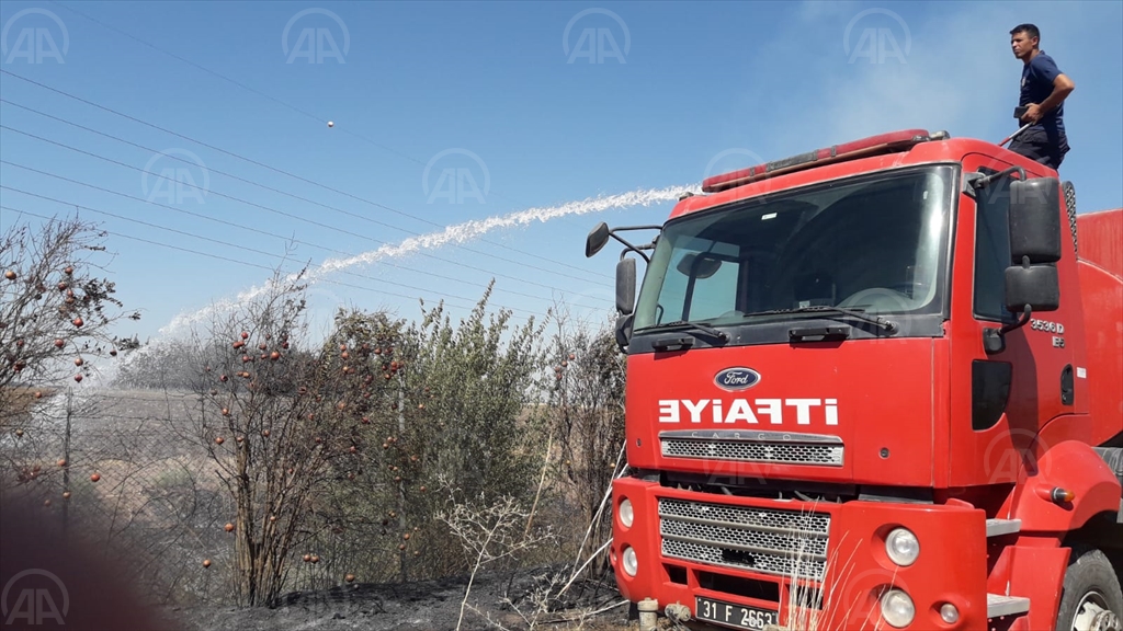 hatay yangın