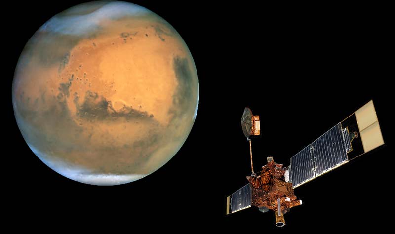 Hubble ile çekilen Mars Fotoğrafları