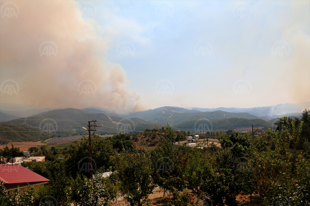 hatay yangın