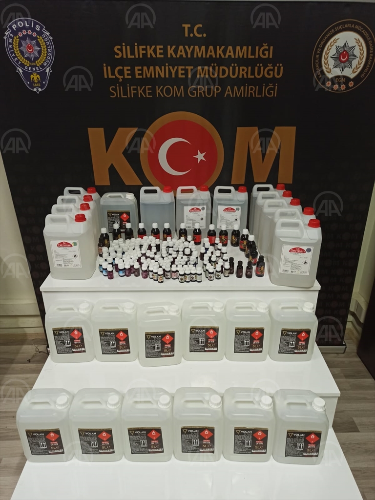 mersin kaçak alkol