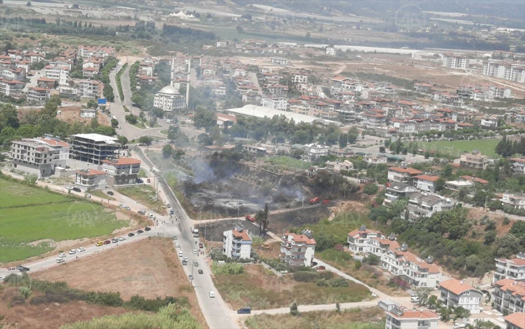 Antalya Manavgatta Yangın